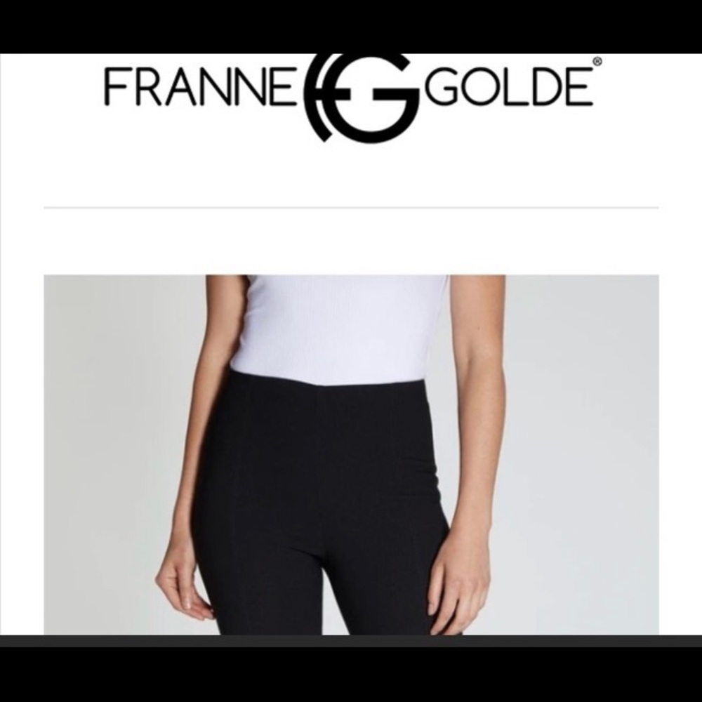 Franne Golde black pants